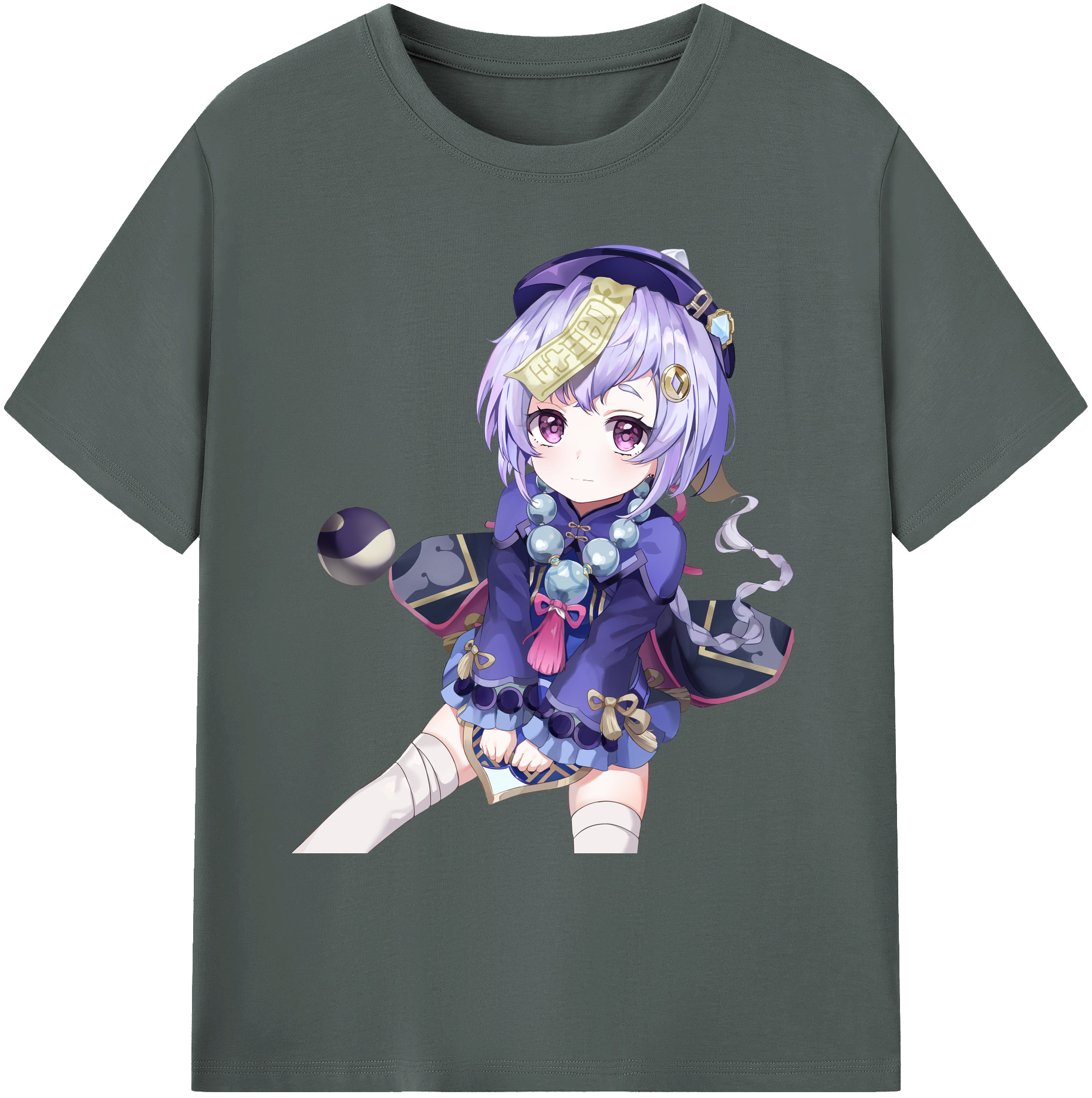 げんし神 七七 なな  genshin Nana 綿100％ メンズ半袖Tシャツ｜肌触りやわらか＆通気性